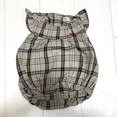 POLO baby チェック柄ロンパース　70