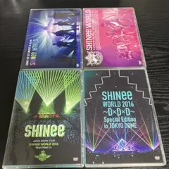 SHINee 日本公演 DVD4枚セット - メルカリ