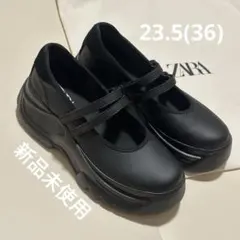 ZARA バレエフラットスニーカー　メリージェーン