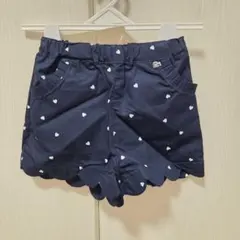 プティマイン スカラップ ショート パンツ 100