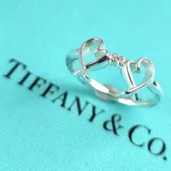 希少Tiffany&Co.センチメンタルハートリング750コラボ シルバー 希少Tiffany&Co.センチメンタルハートリング750コラボ シルバー - メルカリ