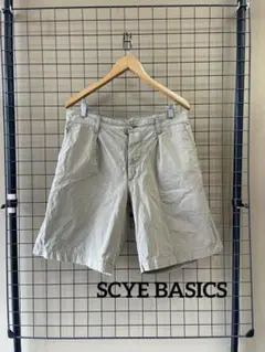 SCYE BASICS サイベーシックス 高密度タフタ ワイドショーツ パンツのサムネイル