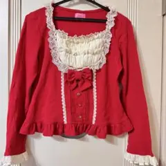 Y2K Angelic Pretty 旧ロゴ ドット柄 パーカー クロ×白 - メルカリ
