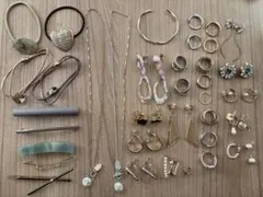 アクセサリー　ネックレス　リング　ブレスレット　イヤリング　ヘアアクセまとめ売り
