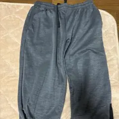 グレー ジョガーパンツ サイドポケット付き