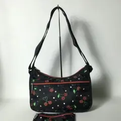 新品.タグ付/レスポートサック チェリー柄トート.ショルダー❣️限定セール中❣️ レスポートサック チェリー柄 トートバッグ ホワイト ショルダー