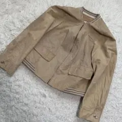 希少美品　レザージャケット　短丈　y2k 立体裁断　ブルゾン　ライダース