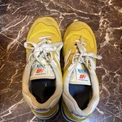 New Balance 574 Classic イエロー スニーカー