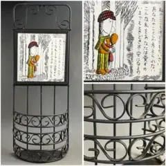 貴重 60年代 やなせたかし レターラック 壁掛け アイアンラック 貴重 60年代 やなせたかし レターラック 壁掛け アイアンラック - メルカリ