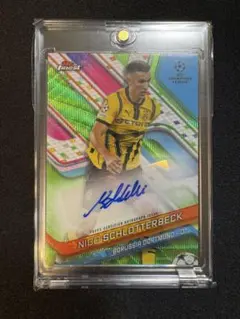 NICO SCHLOTTERBECK サイン Topps Finest /99