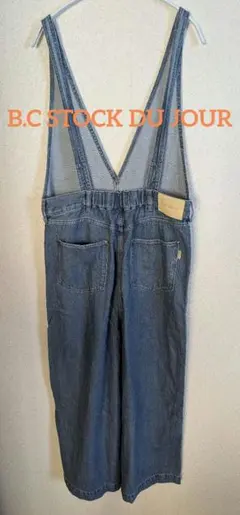 B.C STOCK DU JOUR Vネックデニムサロペット ベーセーストックのサムネイル