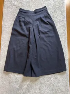 ユニクロ イネス ガウチョパンツ 黒