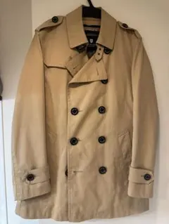 【美品】ブラックレーベルクレストブリッジ＿トレンチコート_ライナー付きM