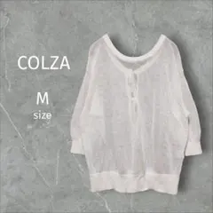 コルザ☆COLZA☆メッシュオーバーサイズトップス【M】ホワイト☆のサムネイル