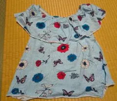 ZARA GIRLS 花柄 Tシャツ 152cmのサムネイル