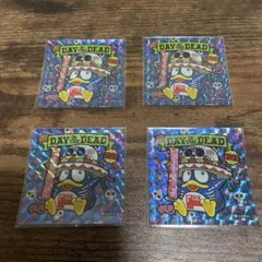 HUB ドン・キホーテ コラボステッカー 青4枚