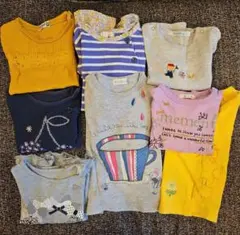 90 トップスまとめ 8着　保育園セット