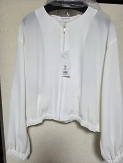 未使用♡NATURAL BEAUTY BASIC ホワイトジャケット M