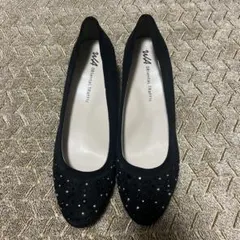 Oriental Traffic ブラックウェッジパンプス