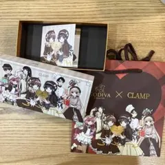 【空き箱と紙袋セット】CLAMP ゴディバ　さくら　ちぃ　ホリック　李小狼