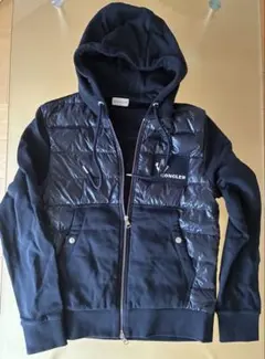 モンクレール Moncler Maglia ダウンパーカー 切替 スウェット