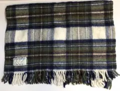 TWEED MILL ツイードミル チェックフリンジ 83-1003-2-A