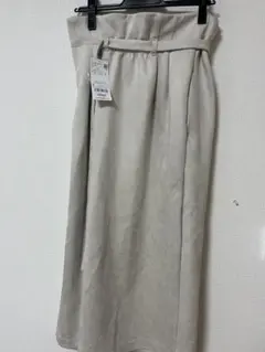 ベージュ タイトスカート M