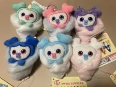 TWICE LOVELYS GiGO おくるみマスコット　６種セット