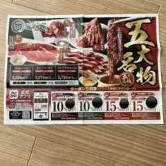 焼肉きんぐ　アプリ限定　割引クーポン　7/3 7/5までのサムネイル