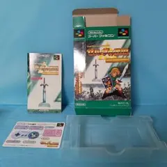 【箱説のみ】SFC　ゼルダの伝説　神々のトライフォース【ソフトなし】