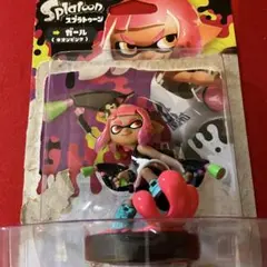 美品 amiibo ネオンピンクガール スプラトゥーン　アミーボ