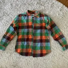テ*ポ様 Columbia チェック柄ネルシャツ S