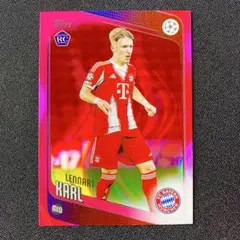 激レア【レナート・カール】パラレル　大注目ルーキー　バイエルン　TOPPS　RC