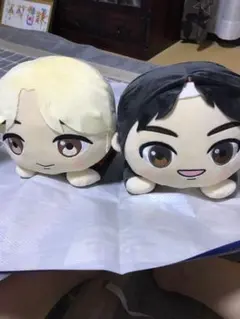 BTS メガジャンボ寝そべりぬいぐるみ　Jimin Jin 2体セット