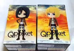 進撃の巨人Qposket ミカサ&アルミン 新品、未開封2点セット