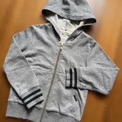 110㎝　パーカー　グレー　長袖　ブランシェス