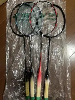 バドミントンラケットDEMO 4U5特注4本セット