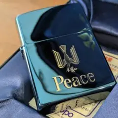 2026年最新】ブルーチタン zippo peaceの人気アイテム - メルカリ