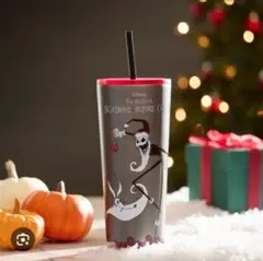 【海外ディズニー限定】ナイトメア ビフォアクリスマススタバ タンブラー 2024