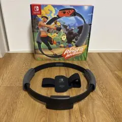 リングフィットアドベンチャー リングコン レッグバンド 箱付き ソフトなし