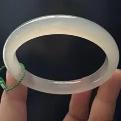 玉髄 カルセドニー バングル 内径約60.4mm - メルカリ
