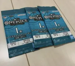 ONE PIECE カードデザインステッカーセット　I賞3パック