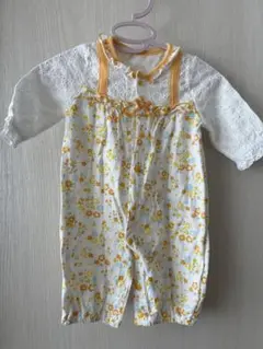 花柄ツーウェイ・ドレスオール