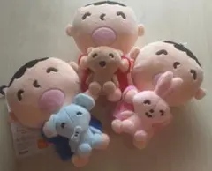 みんなのたあ坊 クマ ウサギ ゾウ マスコットチャーム ぬいぐるみ アベイル ②