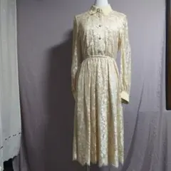 vintage 古着 総レースワンピース ヴィンテージ