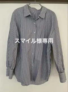 NOLLEY'S ストライプ 長袖シャツのサムネイル