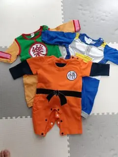 【3枚セット】ドラゴンボールロンパース