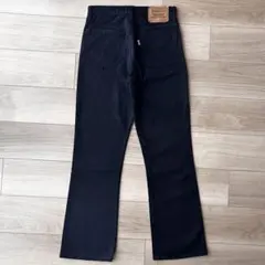 Levi's リーバイス 517 ブラックデニム フレア ブーツ 646684 | Mercari