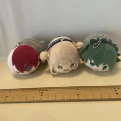 ヒロアカ　トガヒミコ　緑谷出久・轟焦凍 ぬいぐるみキーホルダー3点セット