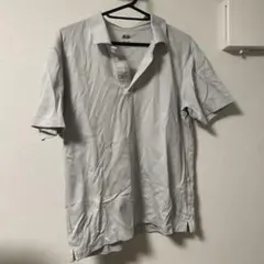 UNIQLO ユニクロ ポロシャツ グレー エアリズムコットンカノコポロシャツ